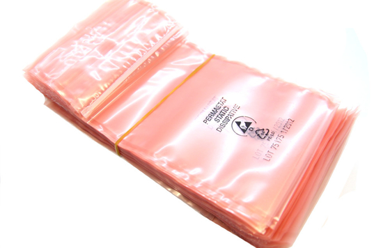 Toque macio ESD que protege a impressão personalizada sacos para a embalagem eletrônica