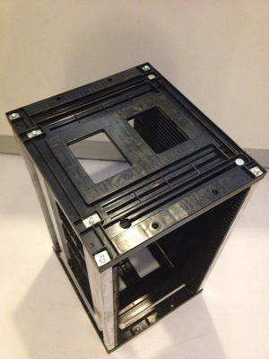 Cremalheira de compartimento antiestática do ESD da máquina de carga do PWB do perseguidor da engrenagem
