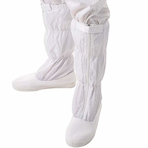 Esd Pu Botas de aço dedo industrial segurança Botas de trabalho anti-estática Botas de sala limpa