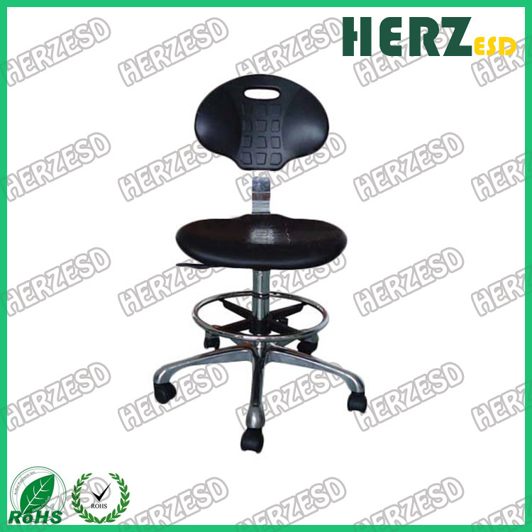 Top Sponsor Listing Adjustable Industrial Office Pu Foam Esd Fabric Chair Stool Anti-estática cadeira de laboratório