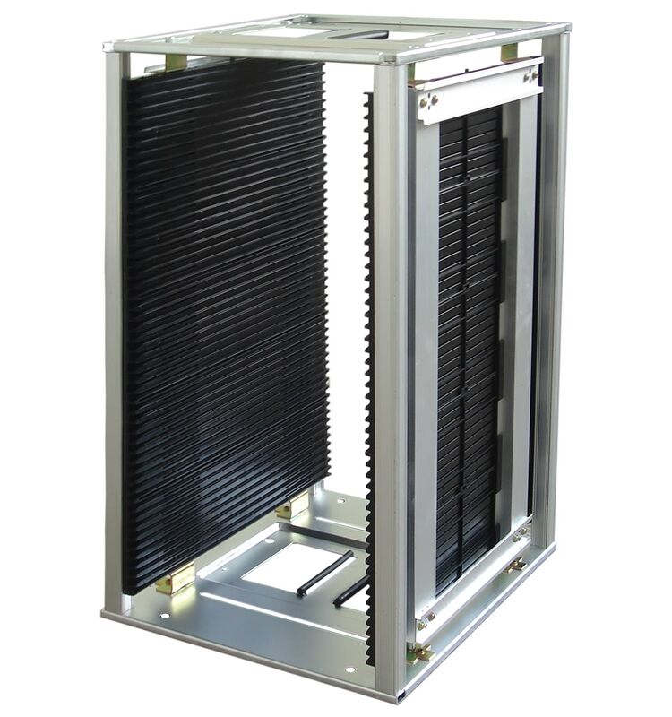 Rack de revista de PCB para linha SMT.