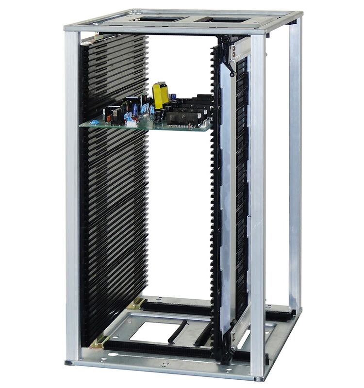 Rack de revista de PCB para linha SMT.