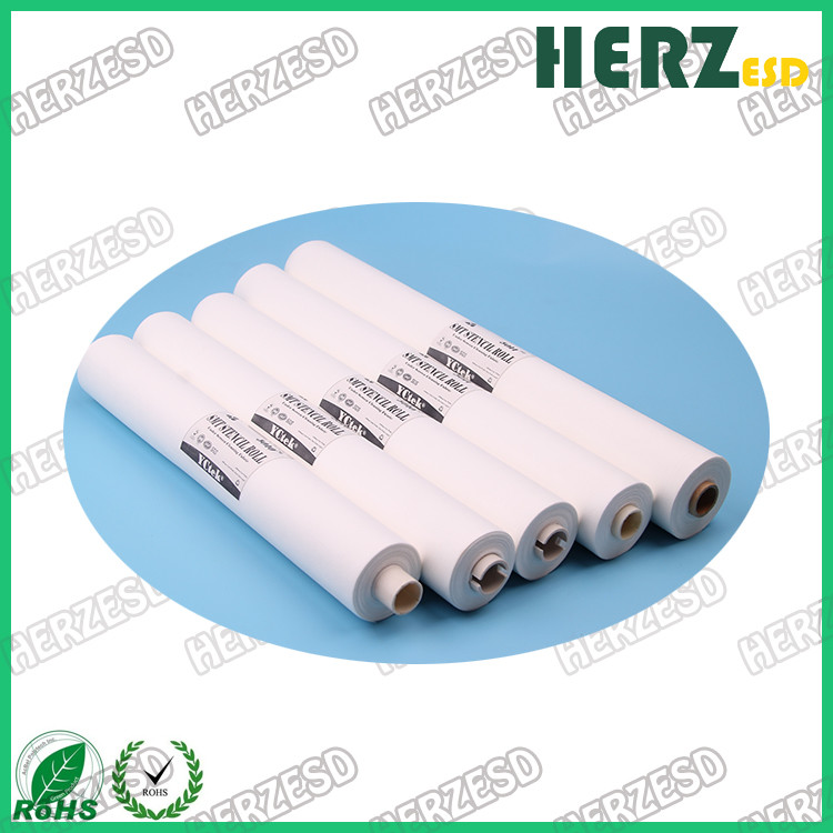 Non Woven Clean Room Wipes SMT Stencil Rollers Chemical Resistant Customized Size
